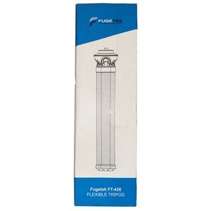 Fugetek FT-426 Flexible 11" Tripod Phone Mount Stand Holder w/Bluetooth Remote